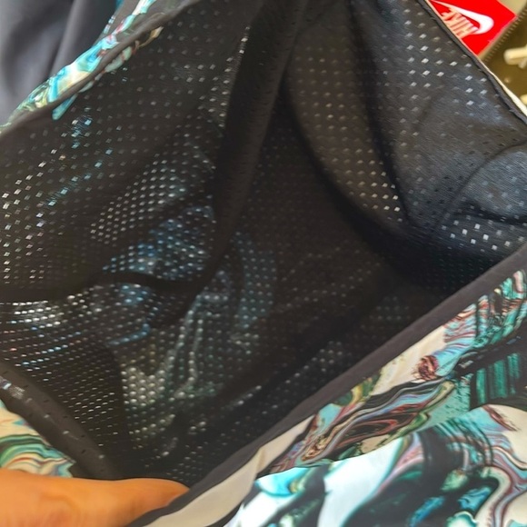 Retro Vintage Nike Hooded Pullover Windbreaker Jacket Graphic Print Quarter Zip - Picture 10 of 16